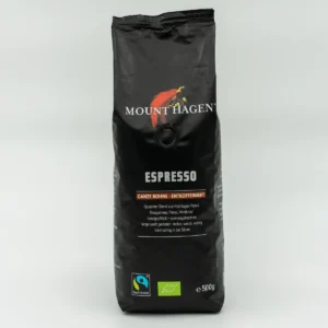 Cafea Mount Hagen Espresso decofeinizata 500g