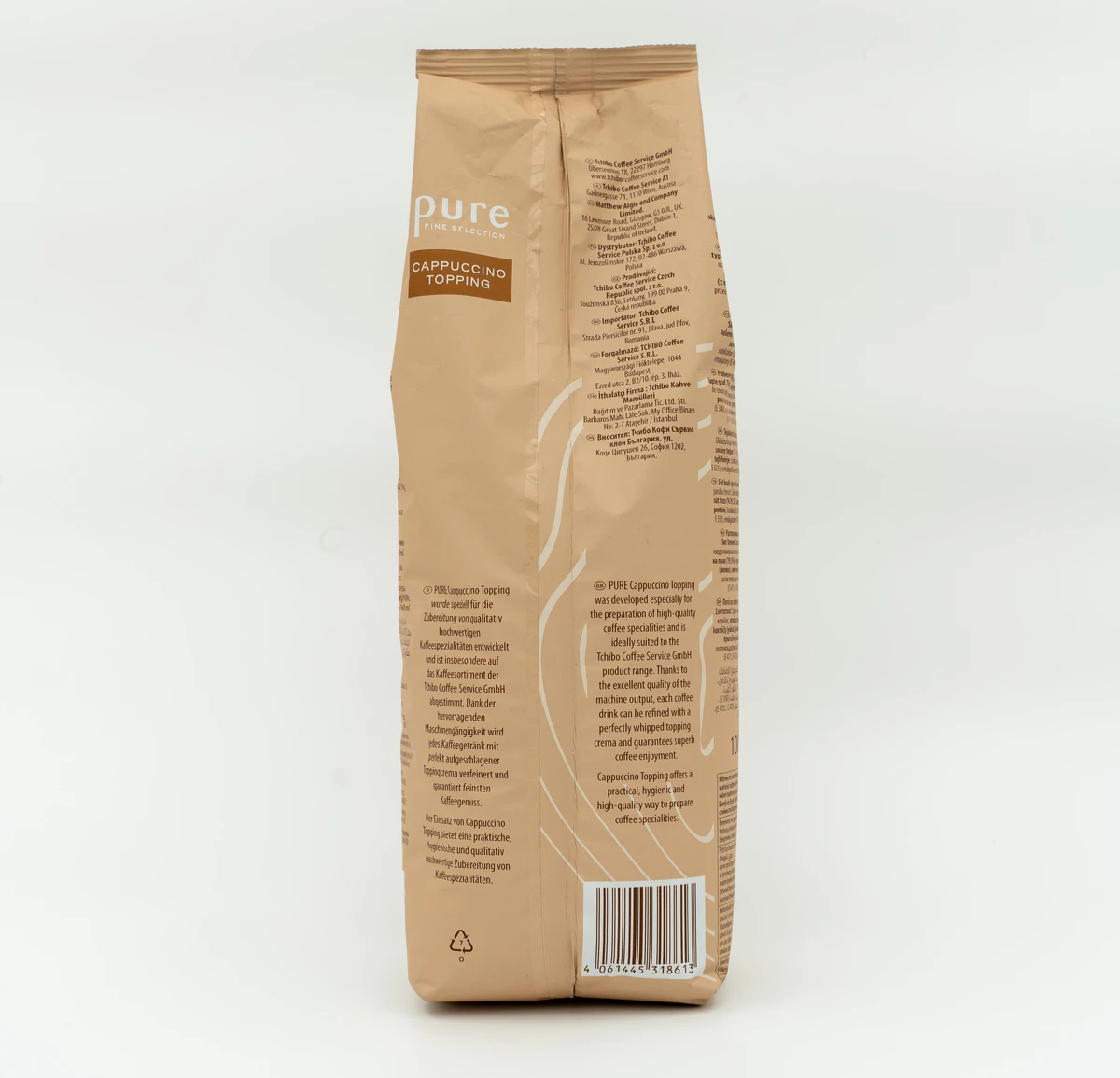 Tchibo Pure Cappuccino Topping 1kg