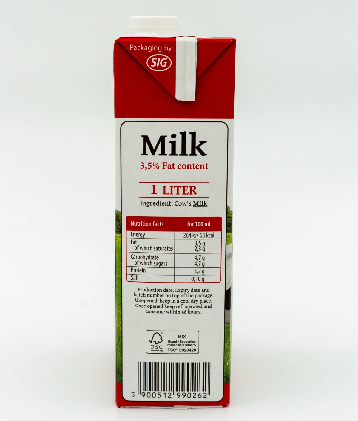 Mlekovita Lapte 3.5% grăsime, 1L